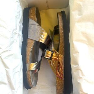 MEPHISTO Leather Sandals
